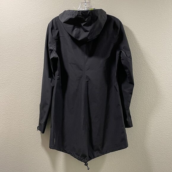(NEW) MONDETTA Lightweight Wind/Rain Breaker Hooded Jacket, Charcoal - S/P - Picture 6 of 12